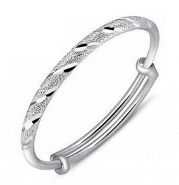  Mode Armband 925 Sterling Zilveren Verstelbare Manchet Armband Voor Vrouwen 