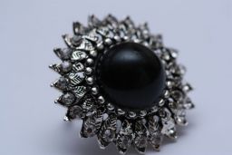 Zwart Metal Ring